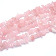 80 cm. rose quartz chips nuggets